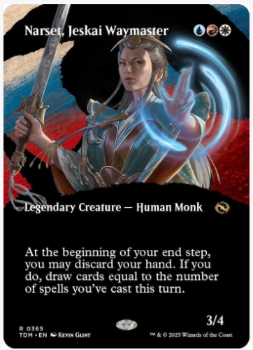 Narset, Jeskai Waymaster - Borderless